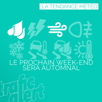 La tendance météo du week-end